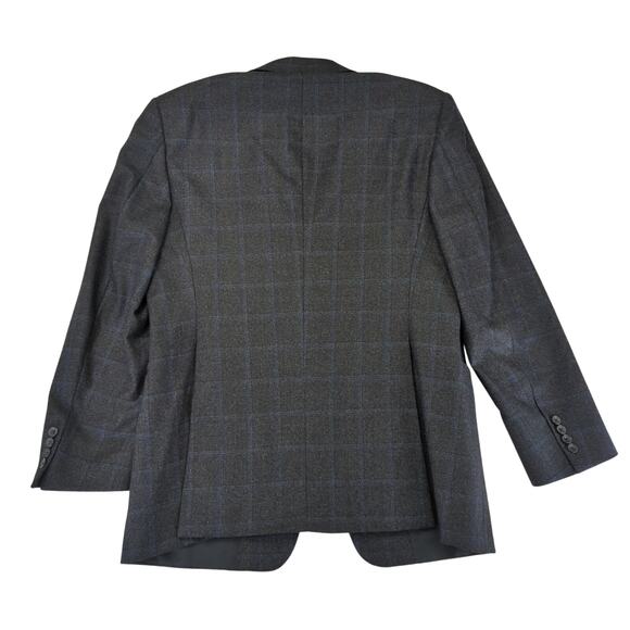 Hickey Freeman Madison Blazer Jacket 2 Button 100% Worsted Wool Sport Coat 42R - Picture 2 of 10